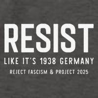 Resist Like Its 1938 Germany Reject Fascism And Project Vector Backpack