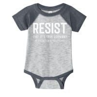 Resist Like Its 1938 Germany Reject Fascism And Project Infant Baby Jersey Bodysuit
