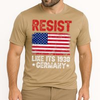Resist Like Its 1938 Germany Historical Germany USA Flag Cooling Performance Crew T-Shirt