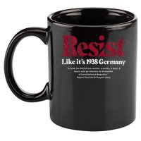 Resist Like Its 1938 Germany 11oz C Handle Ceramic Mug