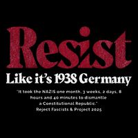 Resist Like Its 1938 Germany 16 in Basic Backpack