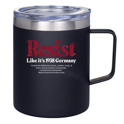 Resist Like Its 1938 Germany 12oz Stainless Steel Coffee Mug