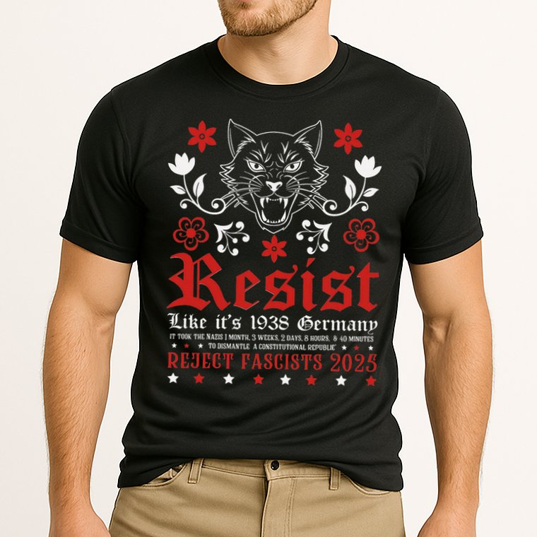 Resist Like It's 1938 Germany Performance Shirt