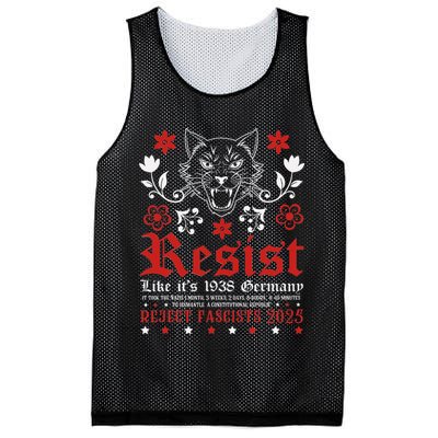 Resist Like It's 1938 Germany Mesh Reversible Basketball Jersey Tank