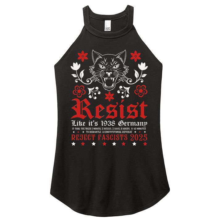 Resist Like It's 1938 Germany Women's Perfect Tri Rocker Tank