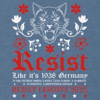 Resist Like It's 1938 Germany Garment-Dyed Sweatshirt