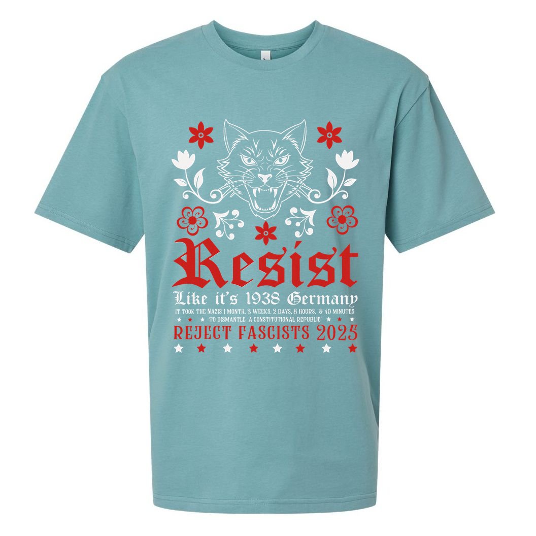Resist Like It's 1938 Germany Sueded Cloud Jersey T-Shirt