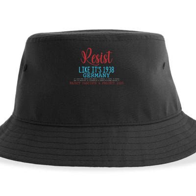 Resist Like Its 1938 Germany Sustainable Bucket Hat