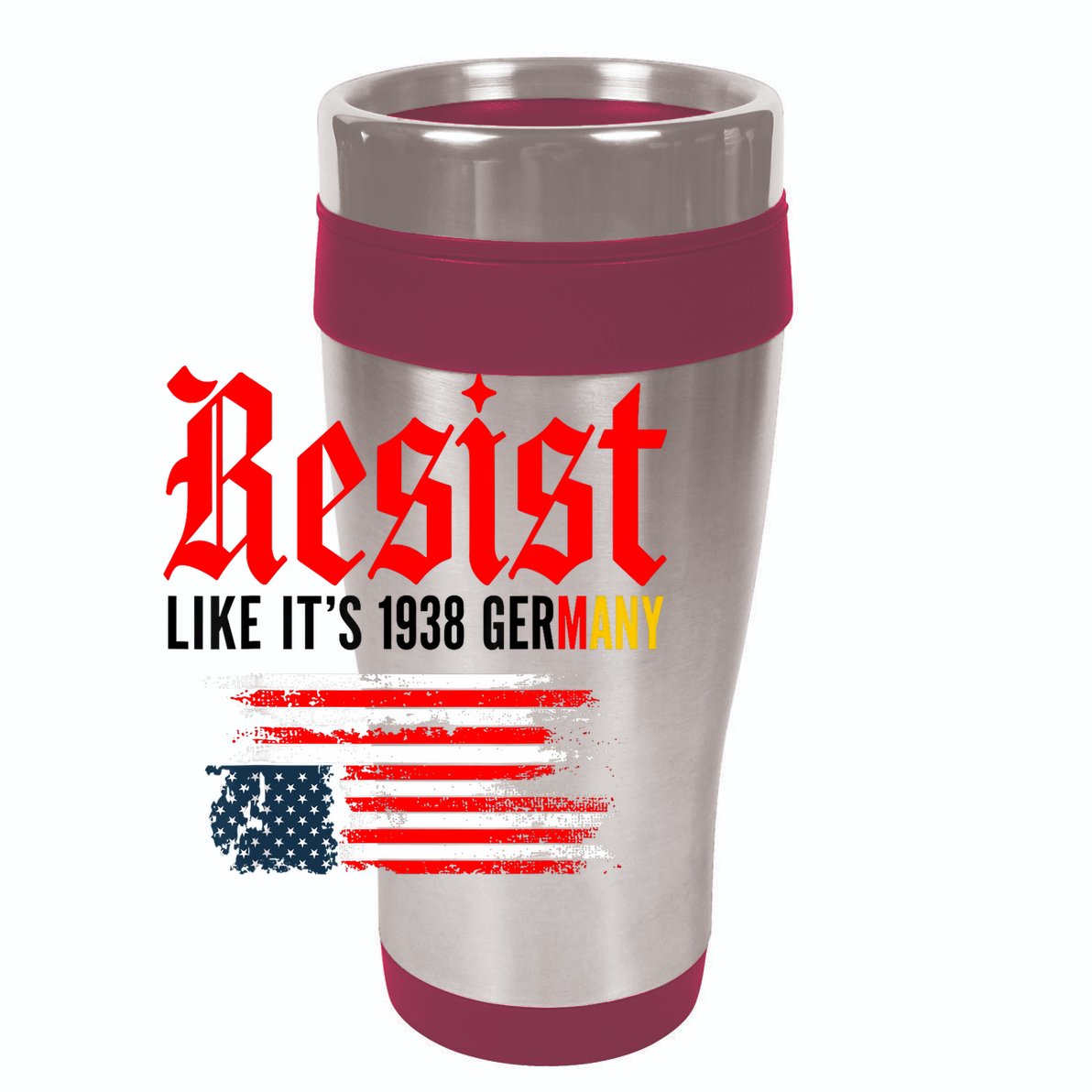 Resist Like It's 1938 Germany  15oz Campfire Ceramic Mug
