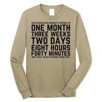 Resist Like Its 1938 Germany Reject Fascism Resist Now Long Sleeve Shirt