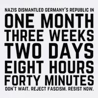 Resist Like Its 1938 Germany Reject Fascism Resist Now Garment-Dyed Sweatshirt