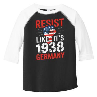 Resist Like Its 1938 Germany Activist Reject Anti-Trump Toddler Fine Jersey T-Shirt