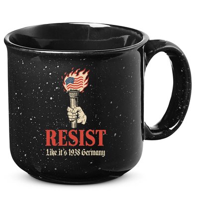 Resist Like Its 1938 Germany 15oz Campfire Ceramic Mug
