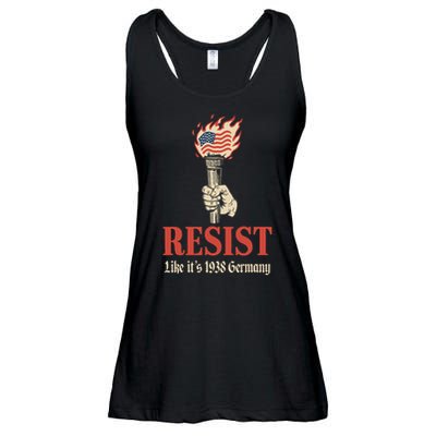 Resist Like Its 1938 Germany Ladies Essential Flowy Tank