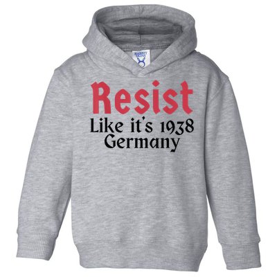 Resist Like It's 1938 Germany Toddler Hoodie