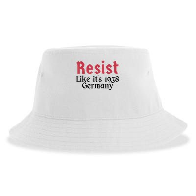 Resist Like It's 1938 Germany Sustainable Bucket Hat