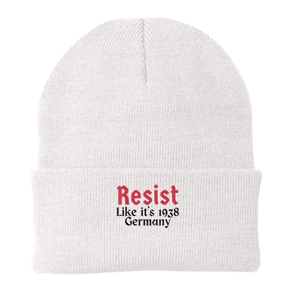 Resist Like It's 1938 Germany Beanie
