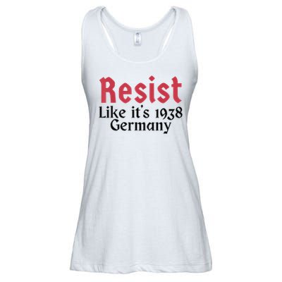 Resist Like It's 1938 Germany Ladies Essential Flowy Tank