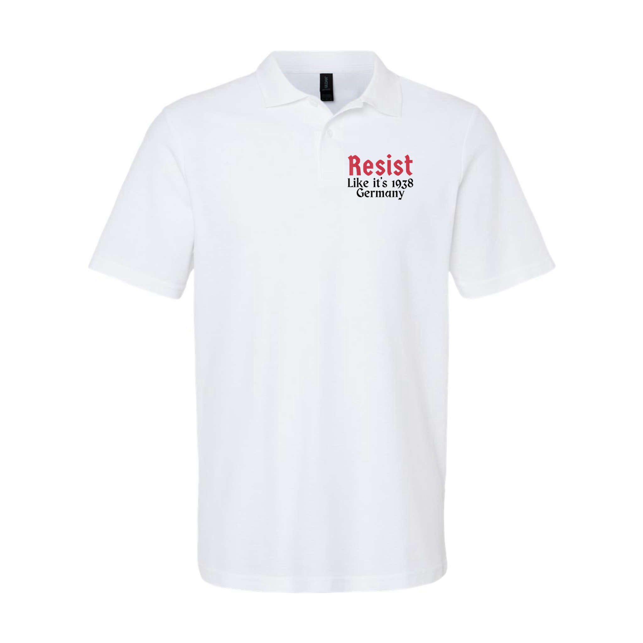 Resist Like It's 1938 Germany Polo
