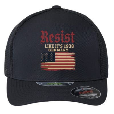 Resist Like Its 1938 Germany Flexfit Unipanel Trucker Cap