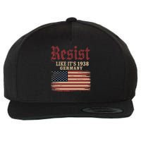 Resist Like Its 1938 Germany Wool Snapback Cap