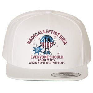 Radical Leftist Idea Everyone Should Wool Snapback Cap