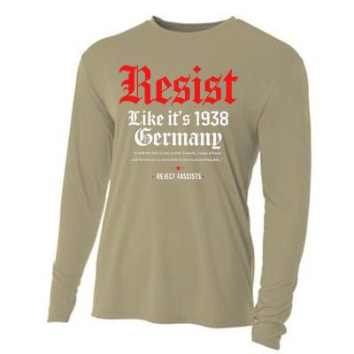 Resist Like Its 1938 GermanyStrong WomenWomen Empowerment Cooling Performance Long Sleeve Crew