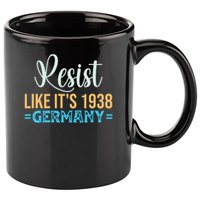 Resist Like Its 1938 Germany 11oz C Handle Ceramic Mug