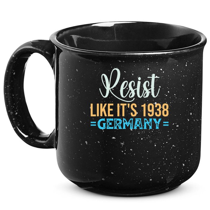 Resist Like Its 1938 Germany 15oz Campfire Ceramic Mug