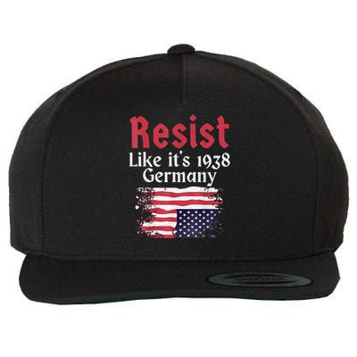 Resist Like It'S 1938 Germany Wool Snapback Cap