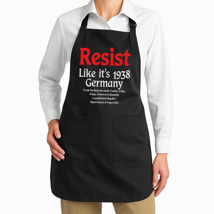 Resist Like Its 1938 Germany Apron