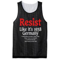Resist Like Its 1938 Germany Mesh Reversible Basketball Jersey Tank