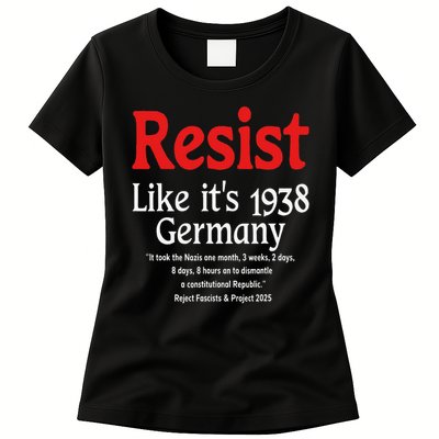 Resist Like Its 1938 Germany Womens T-Shirt