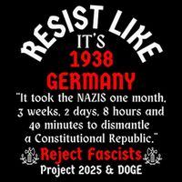 Resist Like It'S 1938 Germany Cropped Pullover Crew