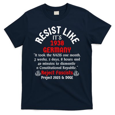Resist Like It'S 1938 Germany T-Shirt