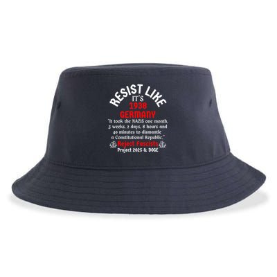 Resist Like It'S 1938 Germany Sustainable Bucket Hat