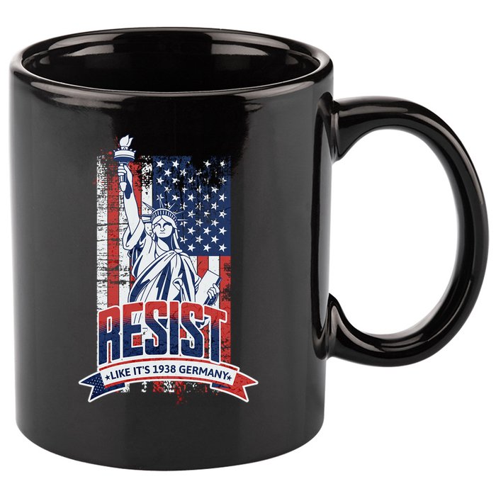 Resist Like It'S 1938 Germany Political Protest Project 2025 11oz C Handle Ceramic Mug