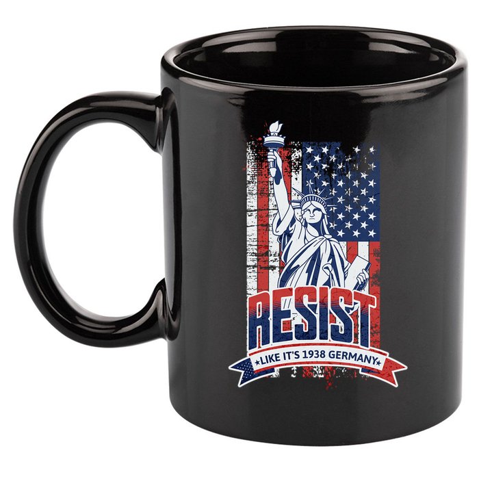 Resist Like It'S 1938 Germany Political Protest Project 2025 11oz C Handle Ceramic Mug