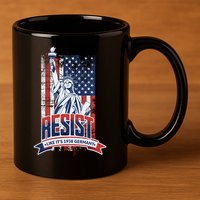 Resist Like It'S 1938 Germany Political Protest Project 2025 11oz C Handle Ceramic Mug