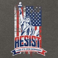 Resist Like It'S 1938 Germany Political Protest Project 2025 Cotton Canvas Backpack
