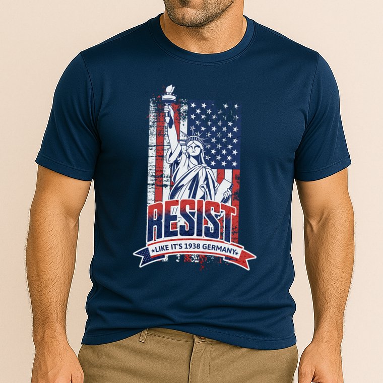 Resist Like It'S 1938 Germany Political Protest Project 2025 Performance Shirt