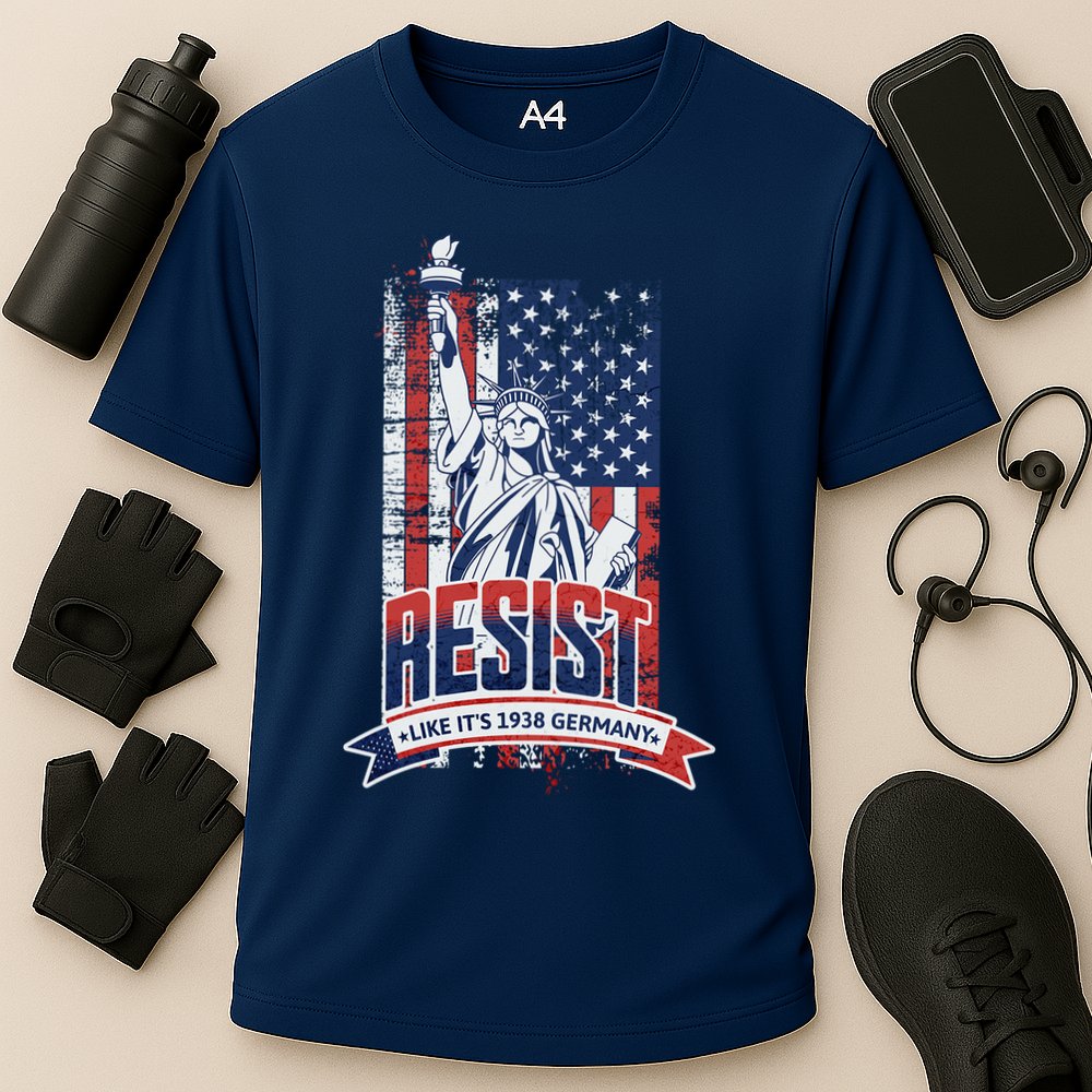 Resist Like It'S 1938 Germany Political Protest Project 2025 Performance Shirt