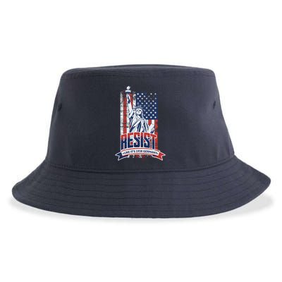 Resist Like It'S 1938 Germany Political Protest Project 2025 Sustainable Bucket Hat