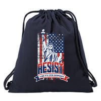 Resist Like It'S 1938 Germany Political Protest Project 2025 Drawstring Bag