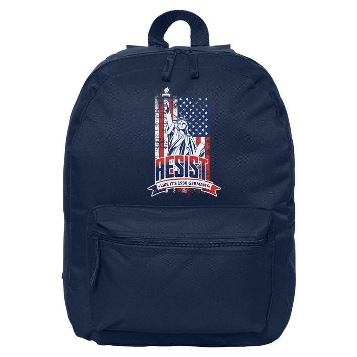 Resist Like It'S 1938 Germany Political Protest Project 2025 16 in Basic Backpack