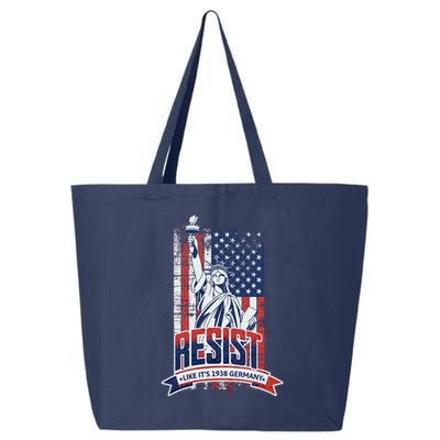 Resist Like It'S 1938 Germany Political Protest Project 2025 25L Jumbo Tote