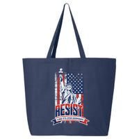 Resist Like It'S 1938 Germany Political Protest Project 2025 25L Jumbo Tote