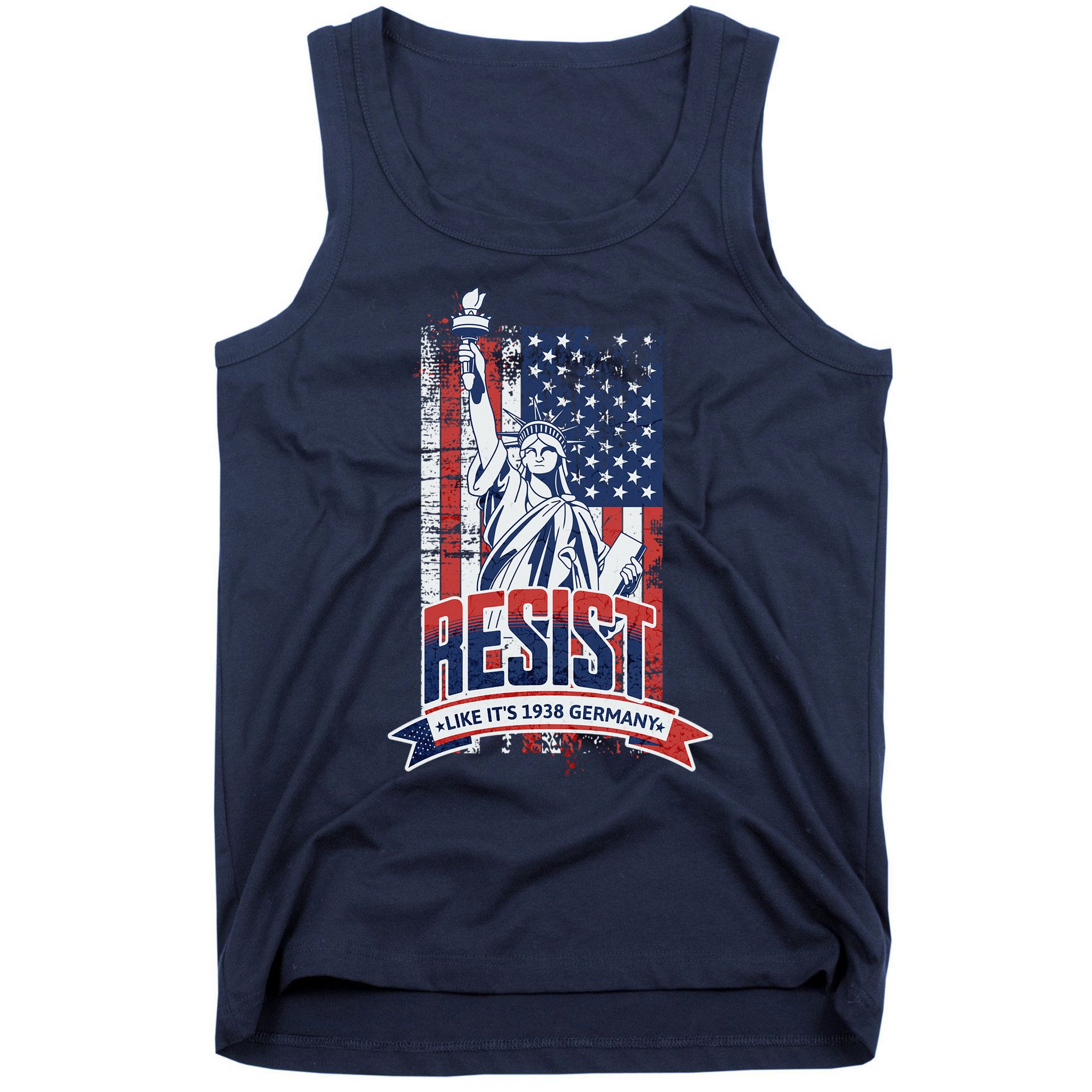 Resist Like It'S 1938 Germany Political Protest Project 2025 Tank Top