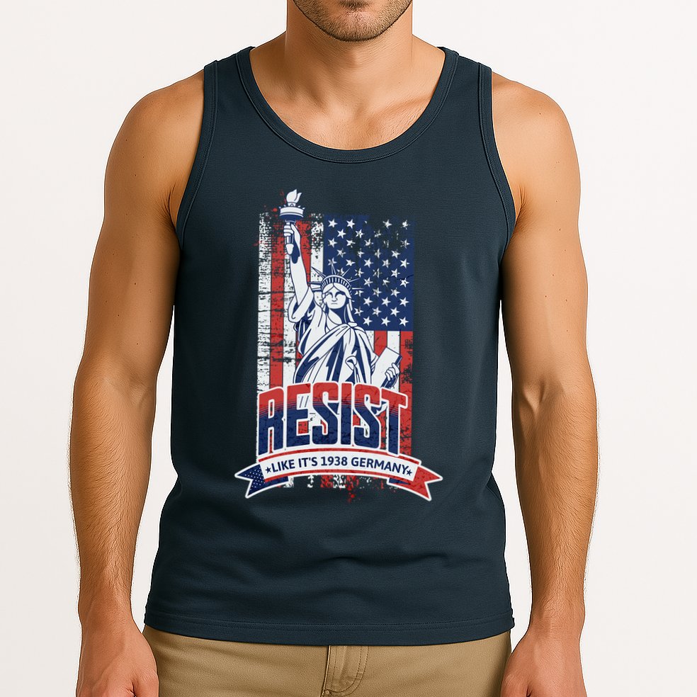 Resist Like It'S 1938 Germany Political Protest Project 2025 Tank Top