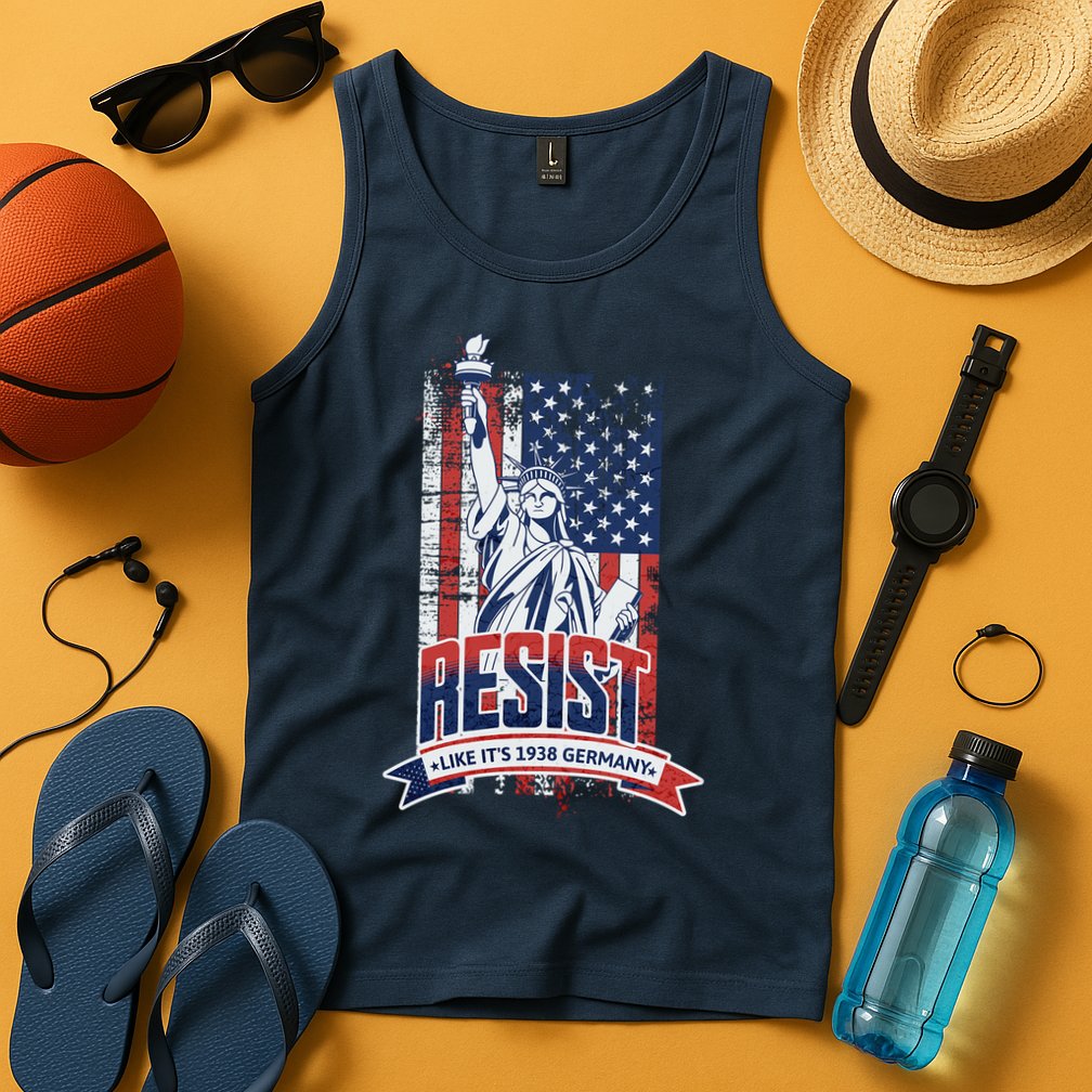 Resist Like It'S 1938 Germany Political Protest Project 2025 Tank Top